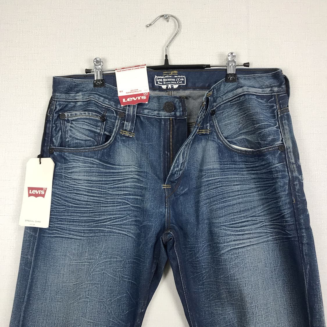 리바이스 Levi's 504 코팅진 데님 청바지 새상품 남성32 상품이미지3