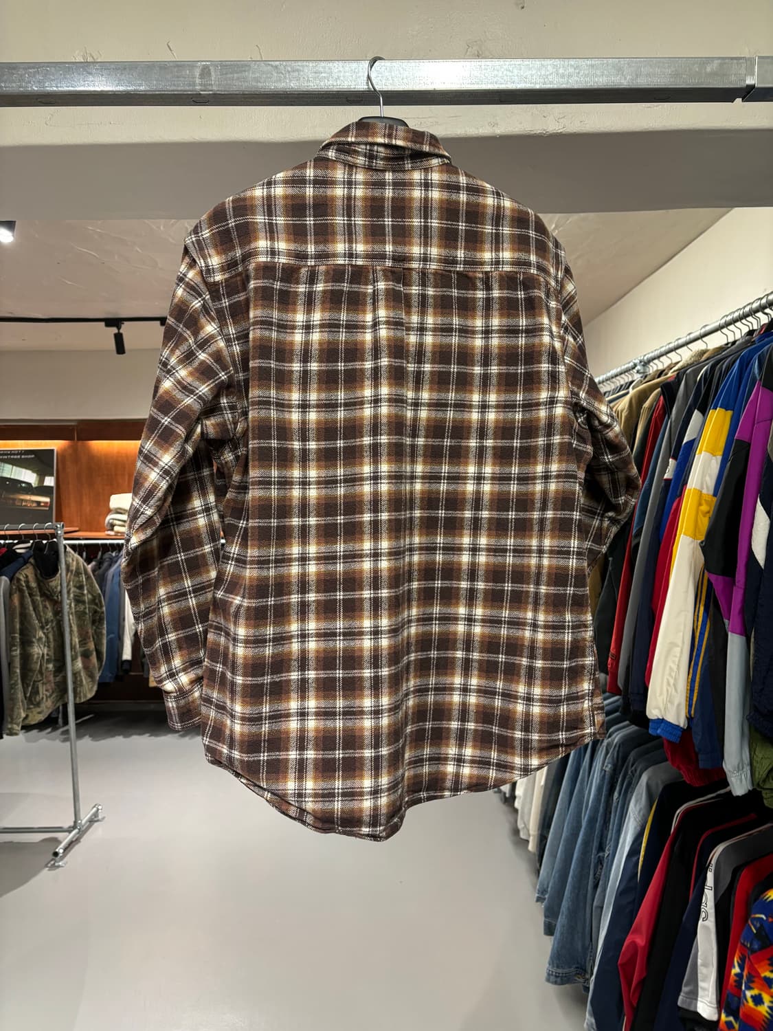 빈티지 플란넬 헤비 코튼 셔츠   상품이미지7