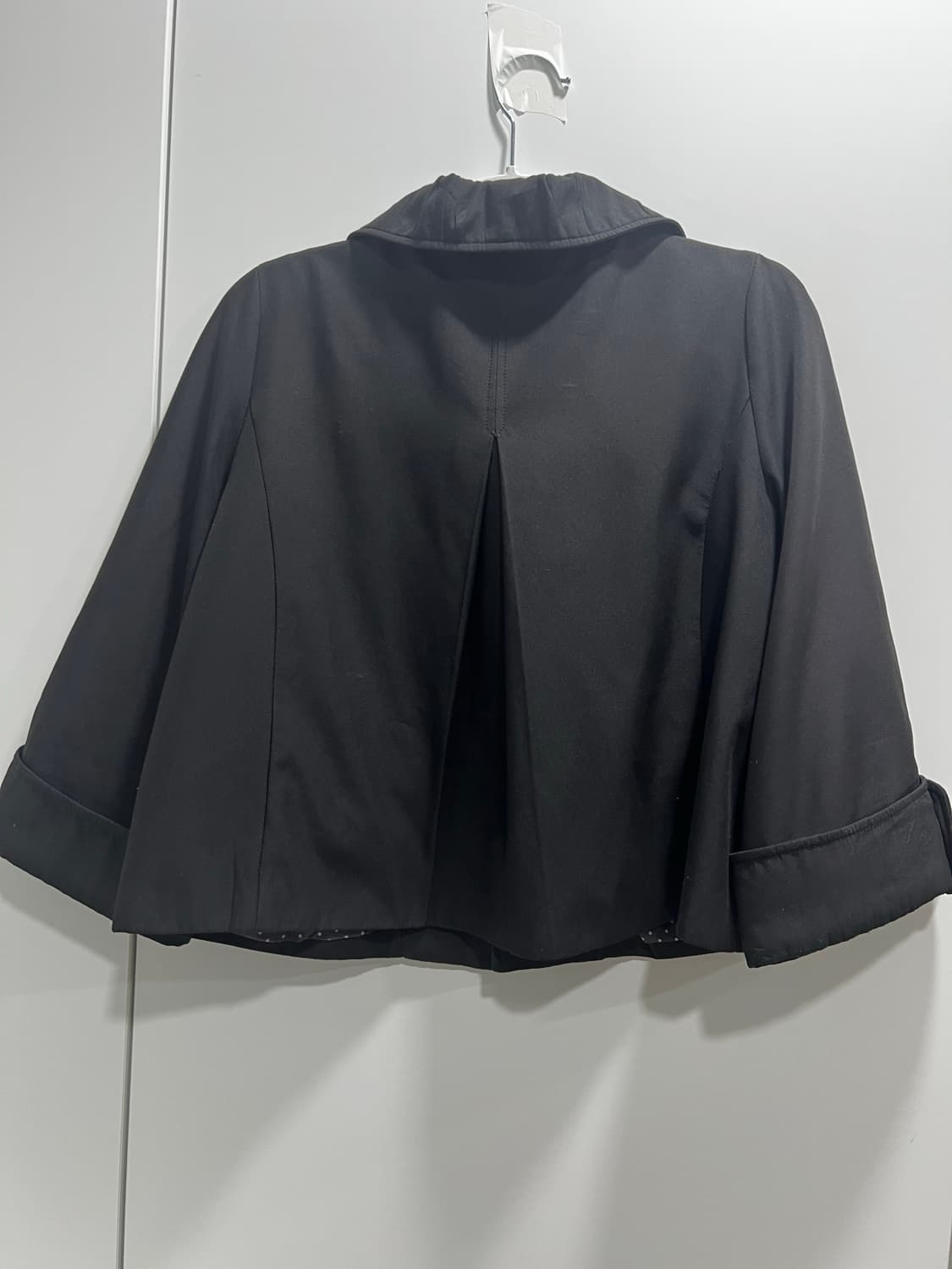 빈티지 하프 숏 블랙 자켓 상품이미지2