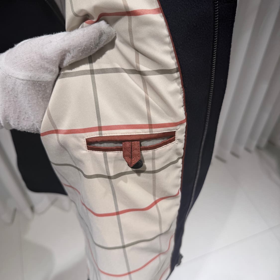 (A+/XL) / 로로피아나 스톰 시스템 캐시미어 봄버 자켓 네이비 상품이미지6