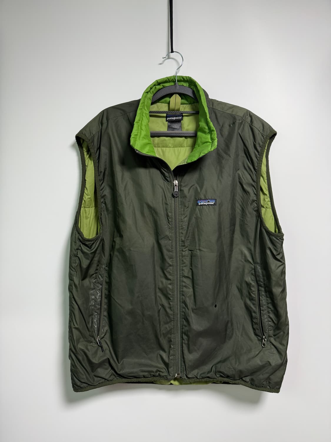 일본 파타고니아 베스트 올리브 100-105 상품이미지1