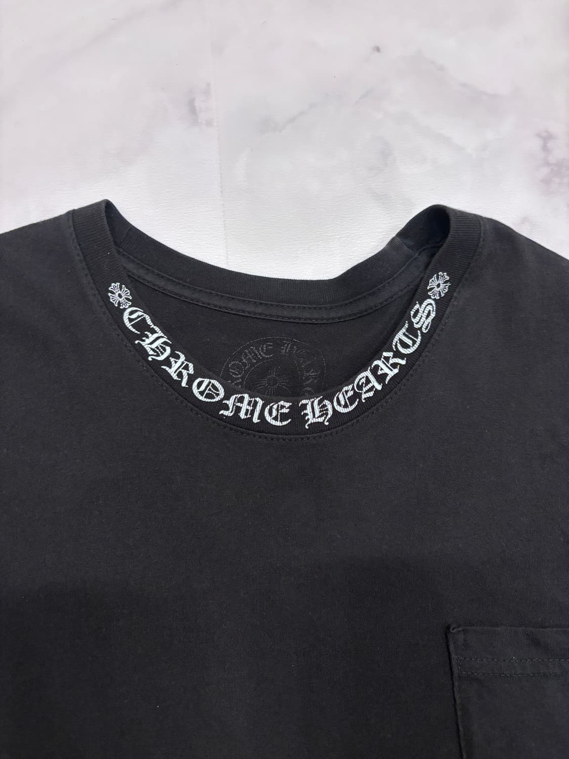 크롬하츠 넥로고 반팔 xl 상품이미지2