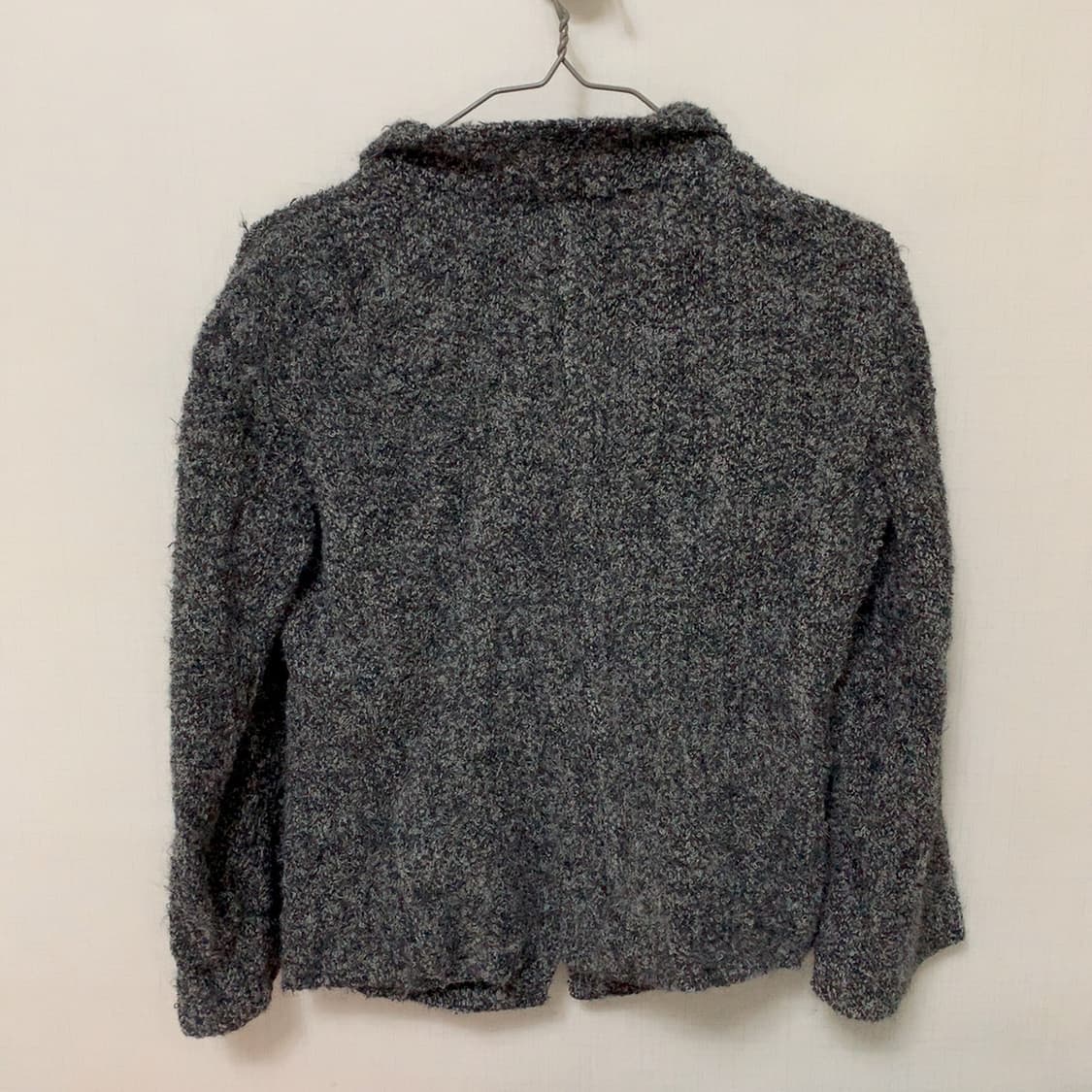 아르마니 콜레지오니 이태리 정품 프릴 알파카 울 자켓 트위드 느낌 4 상품이미지8