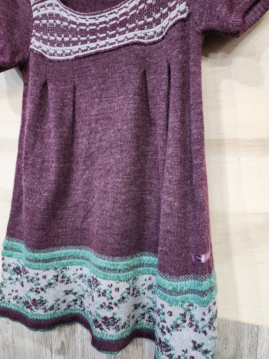 1017) 썰스데이아일랜드 반팔 니트 상품이미지4