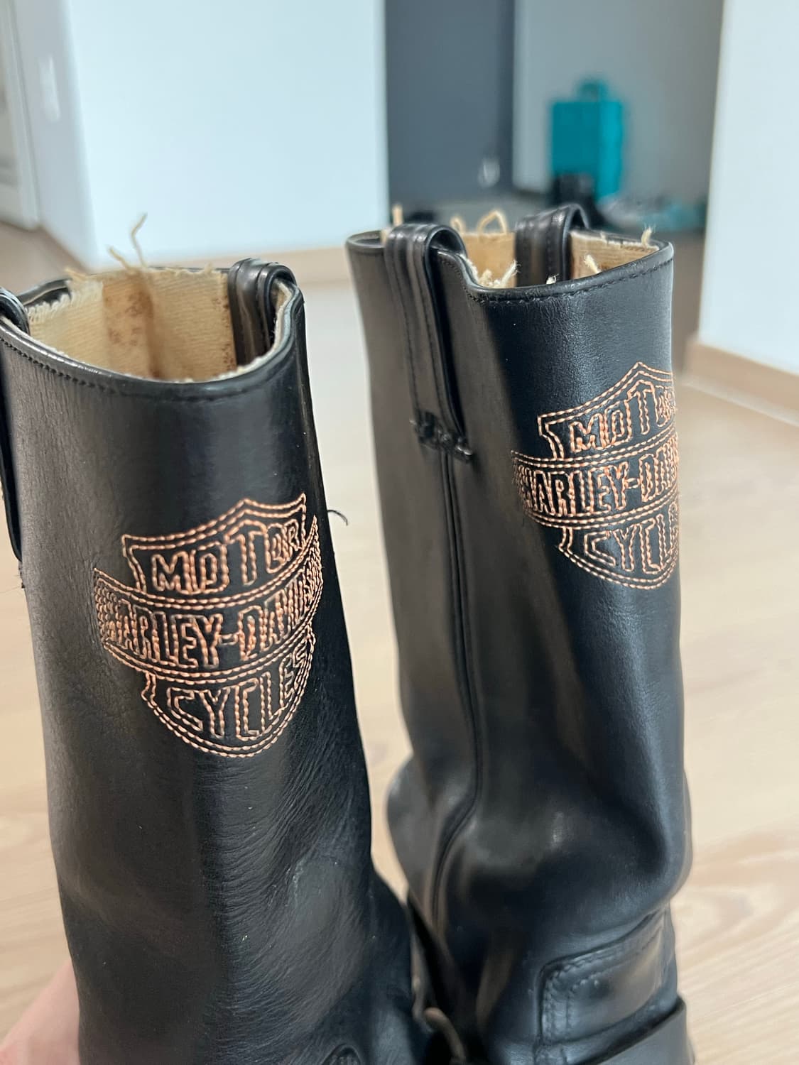 (데드스탁)할리데이비슨 바이커 부츠 260 상품이미지5