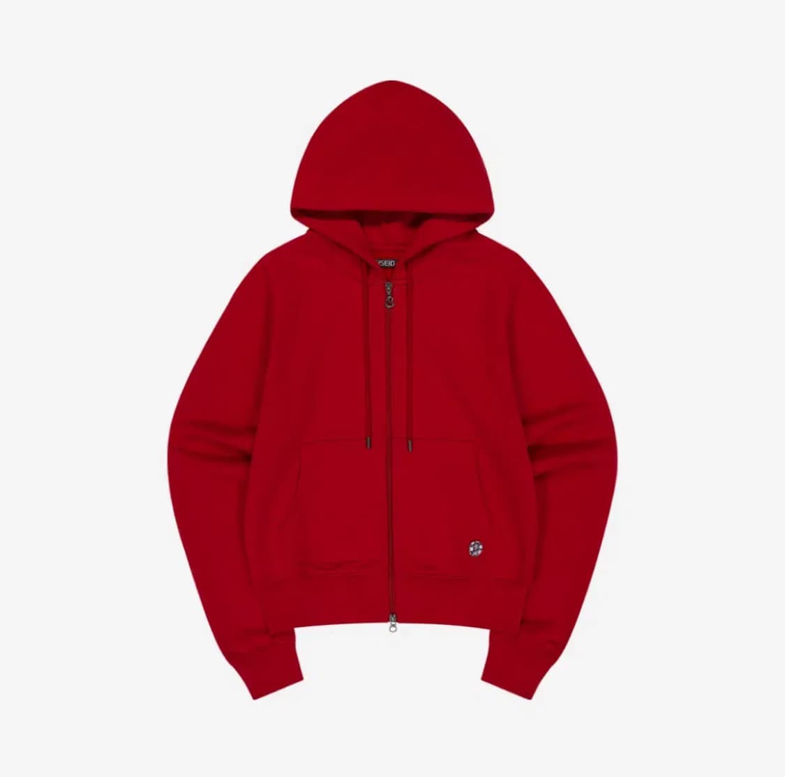 코이세이오 038 cozy hood zip-up red 상품이미지1