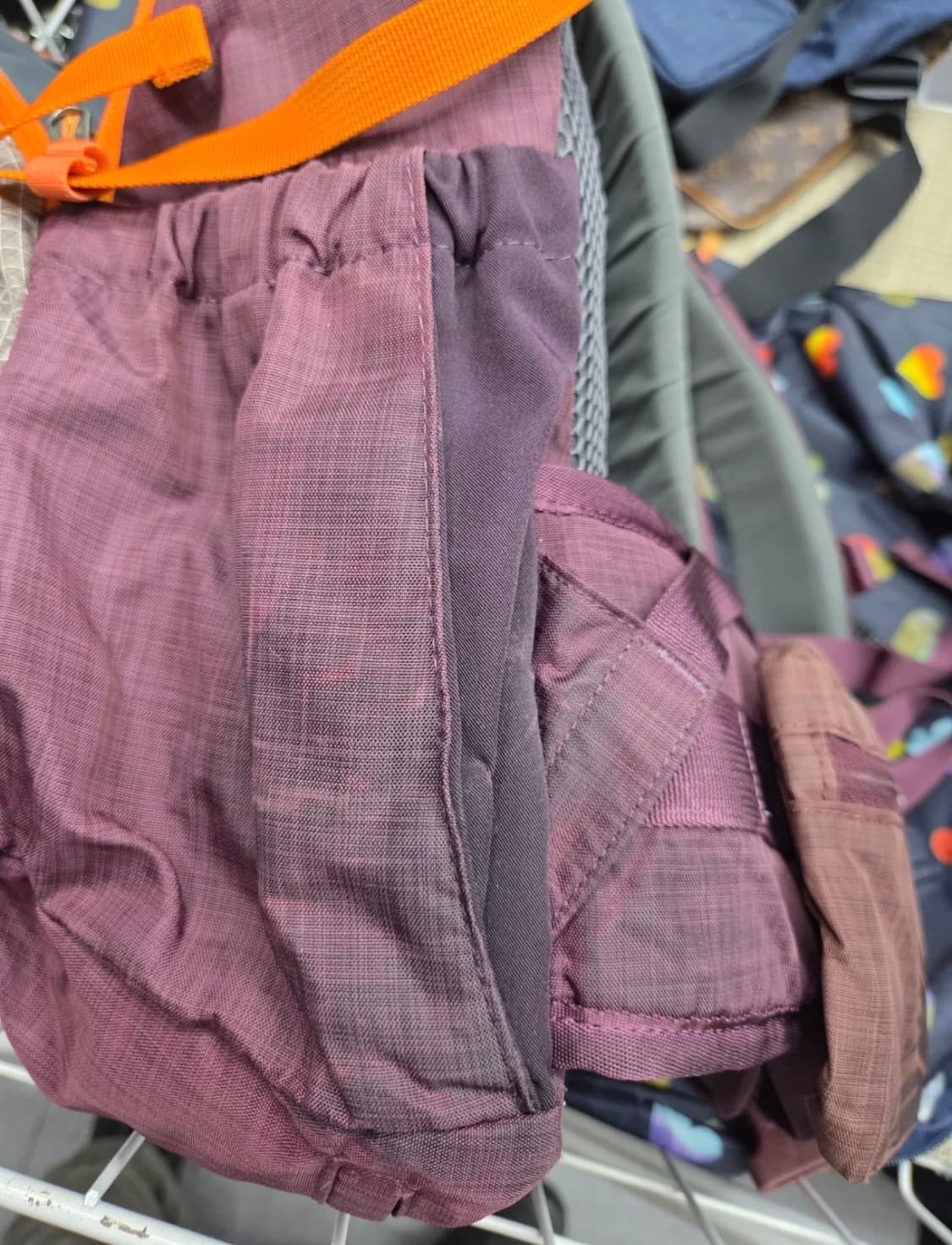 코오롱스포츠 Zeus 25 등산 백팩 버건디 상품이미지4