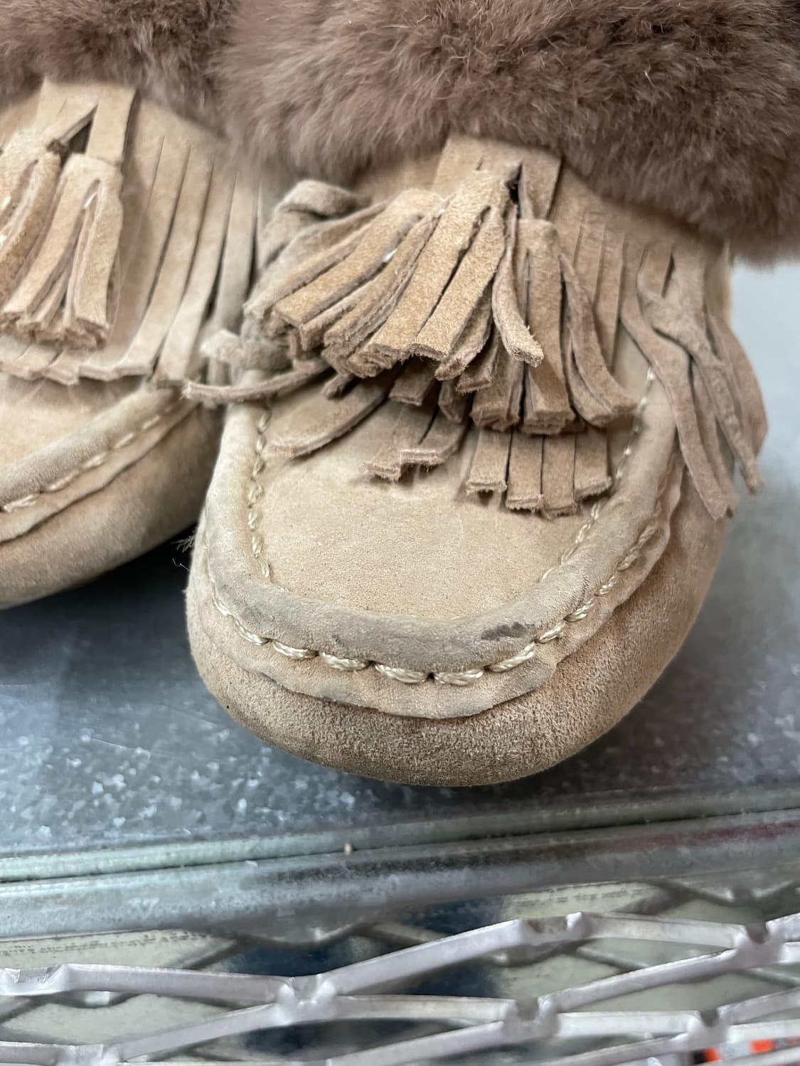 어그 오즈웨어 태슬 양털 모카신 220 상품이미지8