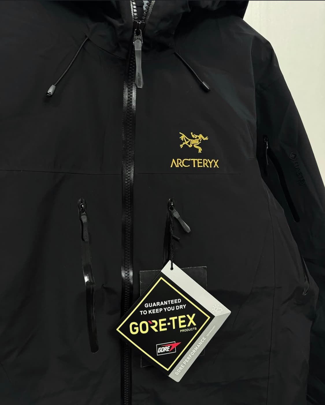 아크테릭스 알파 SV 자켓 바람막이 블랙 상품이미지3