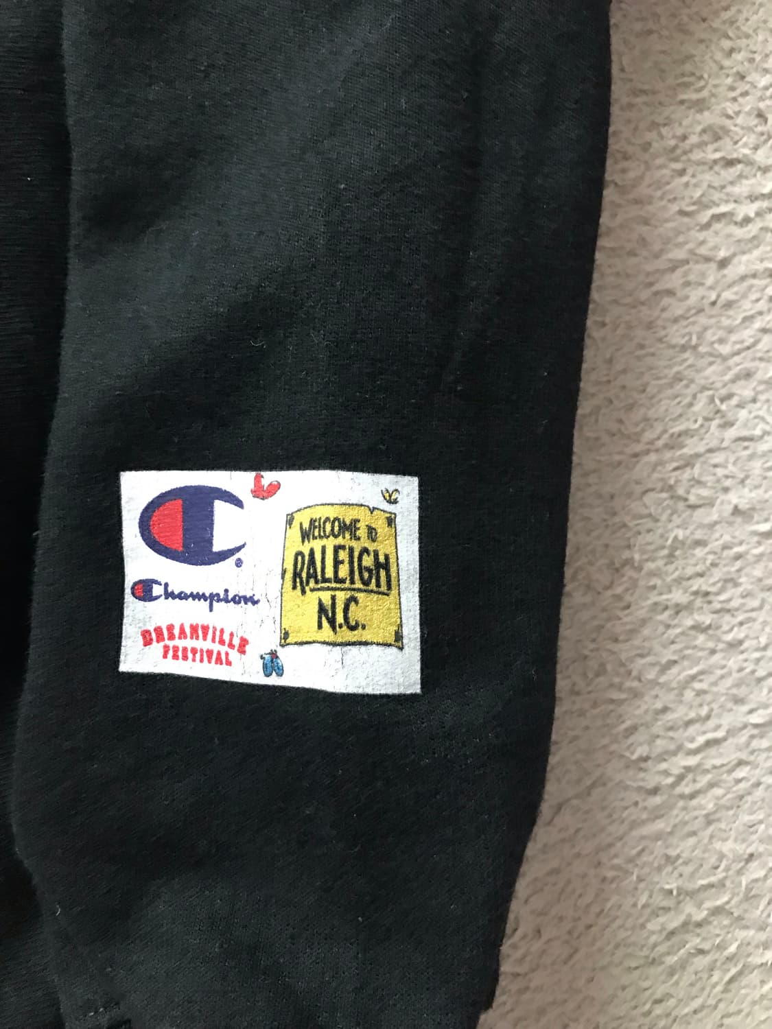 챔피언 X DV-라이언 블랙  후드 L 상품이미지4