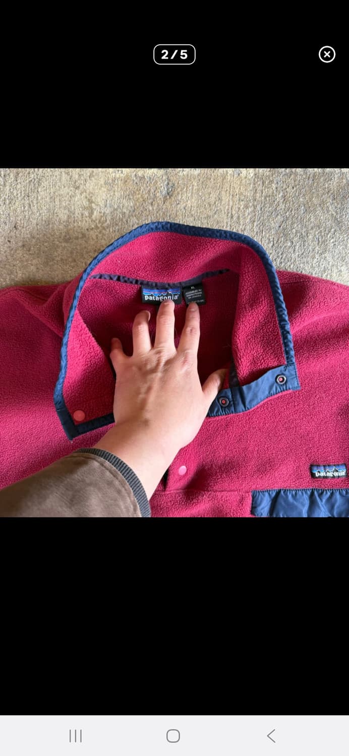 파타고니아 신칠라 90s 자메이카산 상품이미지2