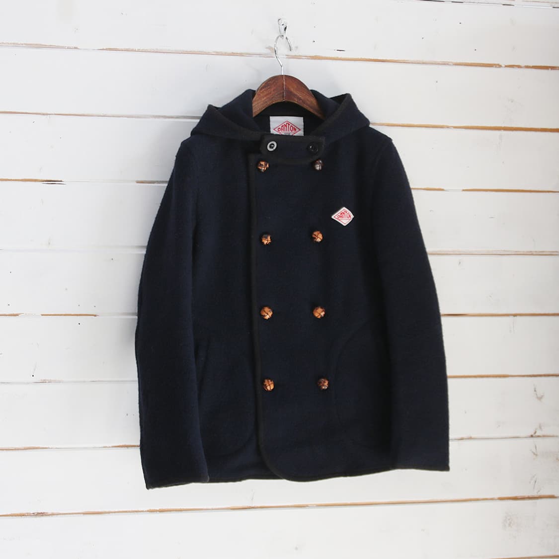 DANTON 모직 후드 자켓 (여성용 36) 상품이미지3