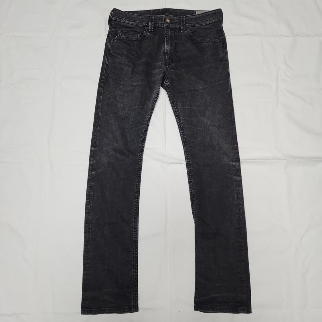 디젤 타바 (Thavar) 빈티지 흑청 데님팬츠 상품이미지1