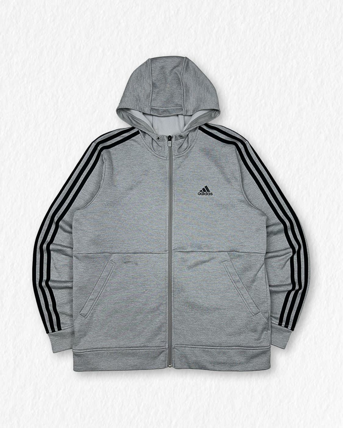 아디다스 테크 기모 후드집업 상품이미지1