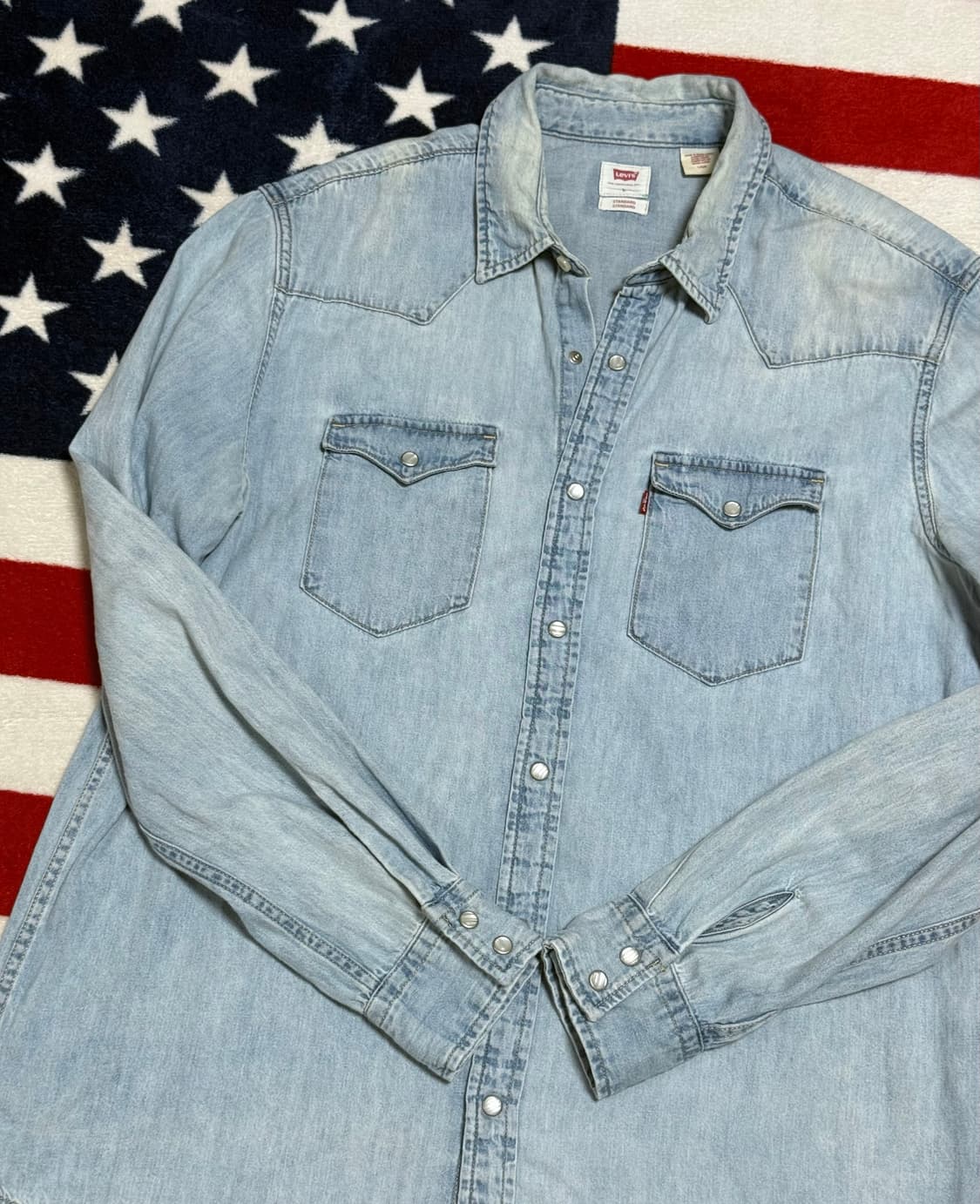 리바이스웨스턴셔츠 빈티지웨스턴셔츠 levis western shirt 상품이미지7