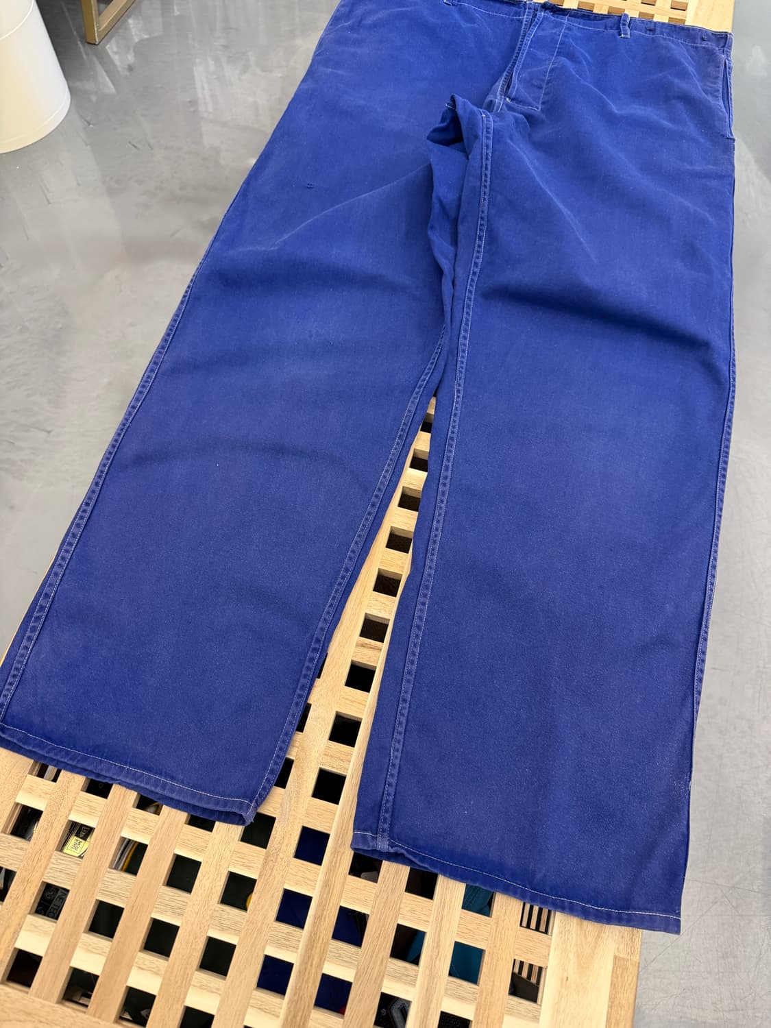 1970s FRIENDSHIP FADED NAVY 빈티지프렌치워크팬츠 상품이미지6