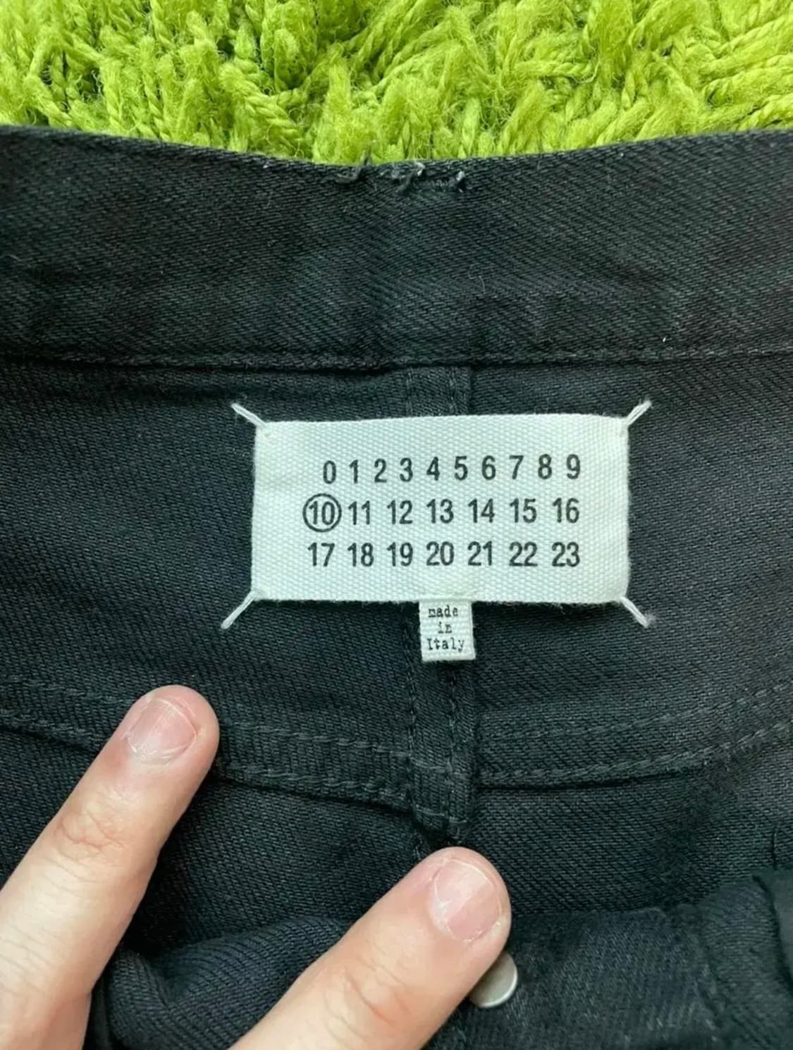 [32] 마르지엘라 데님 진 블랙 상품이미지3