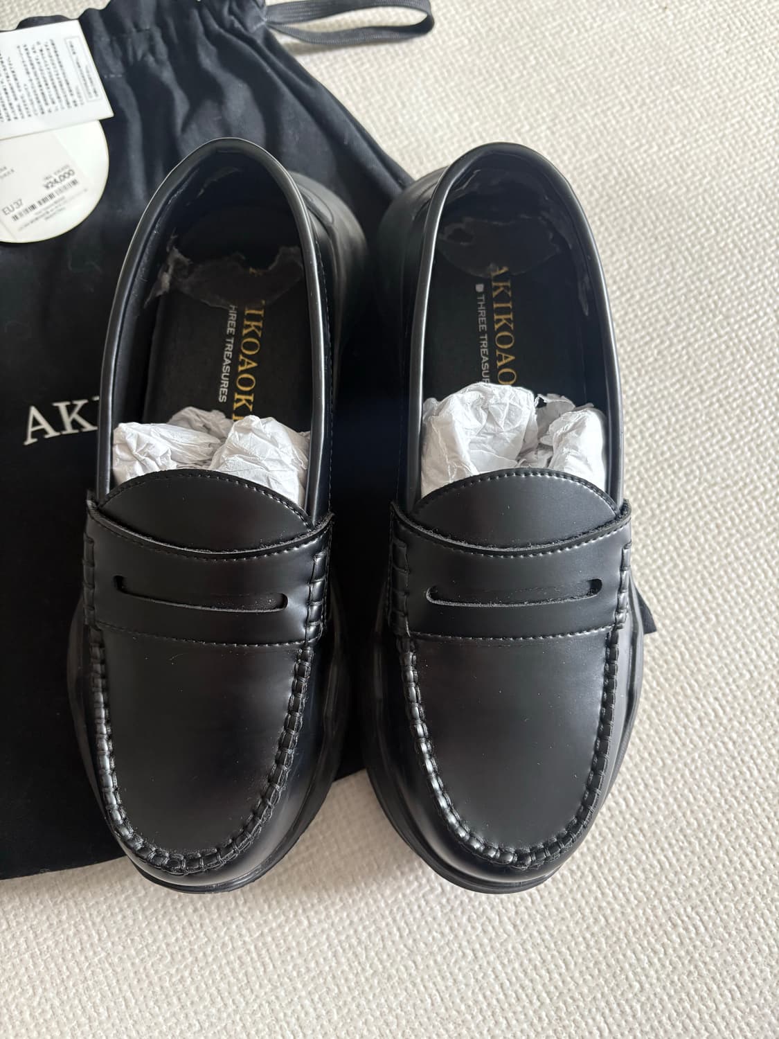 아키코아오키 로퍼 37사이즈 (제니 애착로퍼) 상품이미지2