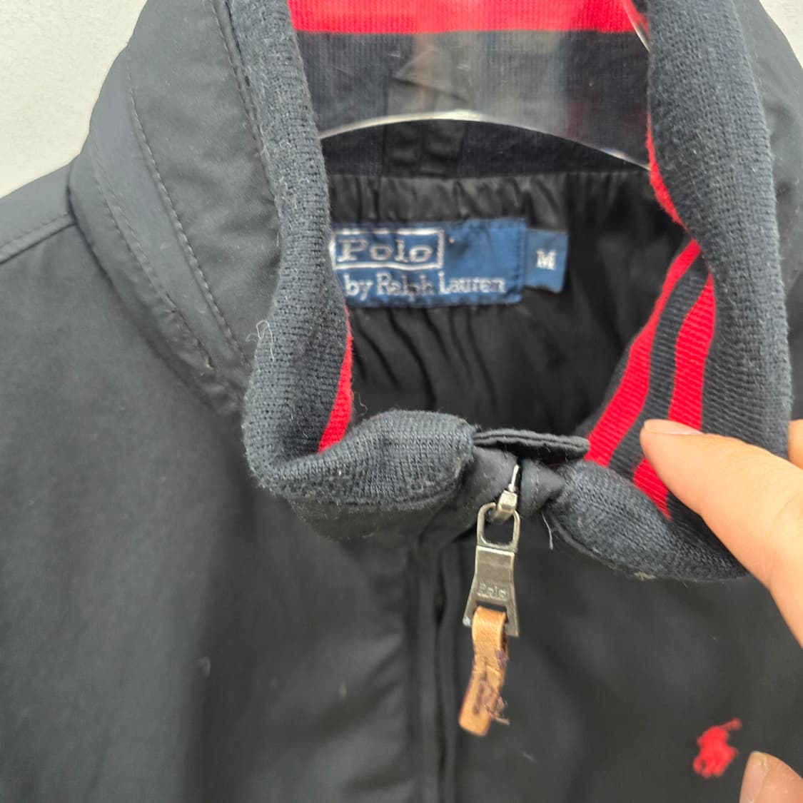 폴로 랄프로렌 블랙 바람막이 스윙톱 자켓 상품이미지4