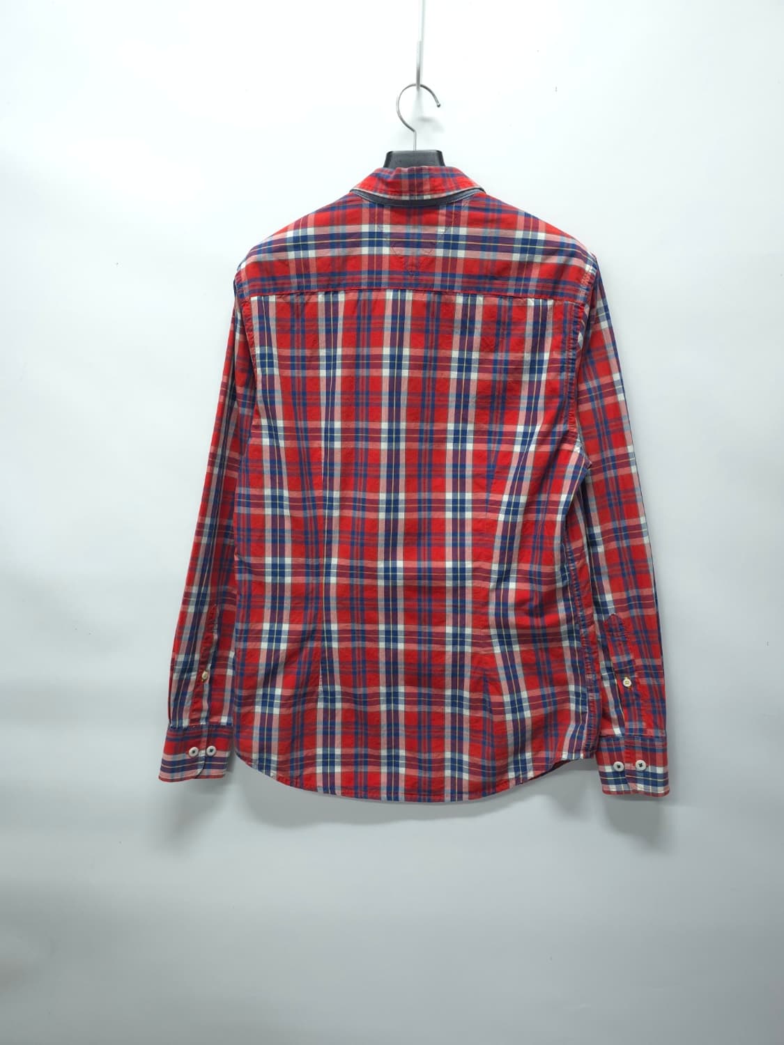 타미힐피거 간절기용 레드체크셔츠 ( 55~66 ) 상품이미지2