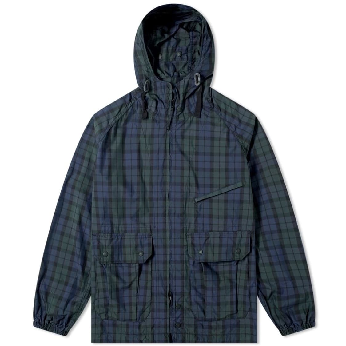 엔지니어드 가먼츠 아틀랜틱 파카 블랙워치 크러시드 태피터 상품이미지1