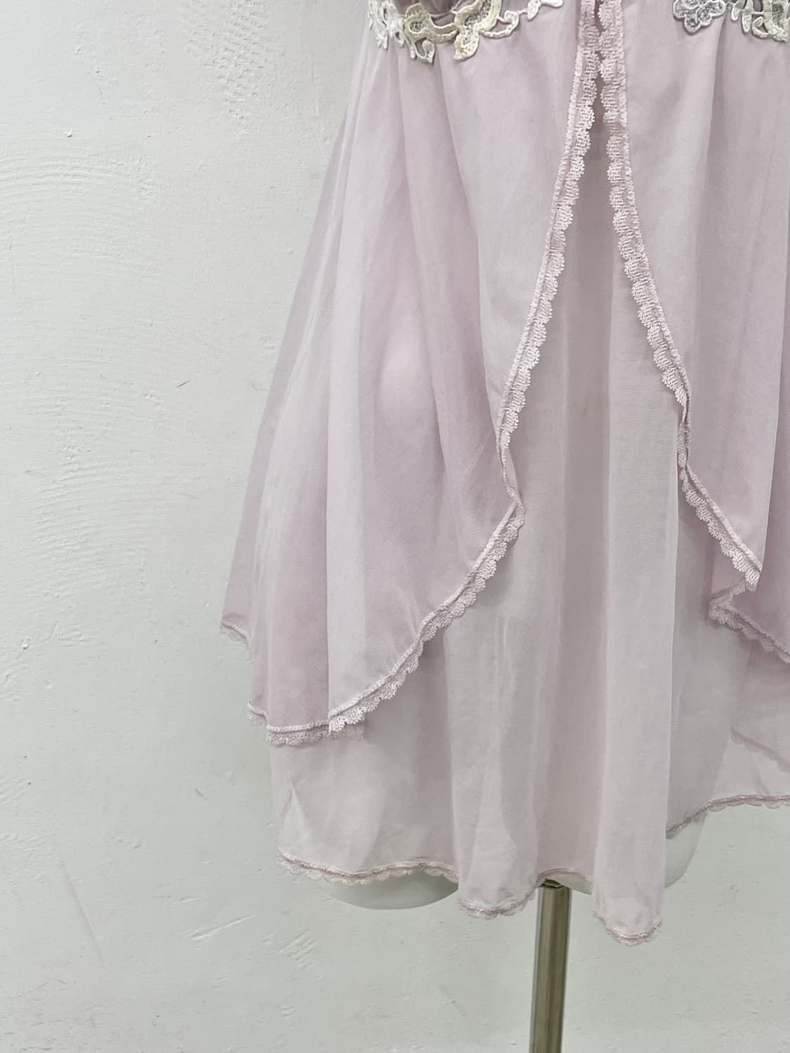 페어리 라벤더 레이스 레이어드 슬립 상품이미지3
