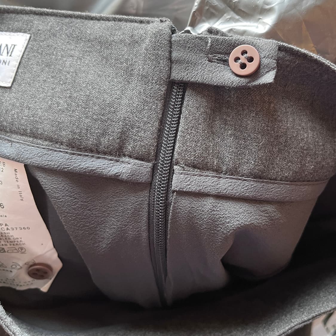 아르마니 꼴레지오니 울 팬슬 스커트 이태리 메이드 (IT36) 상품이미지7