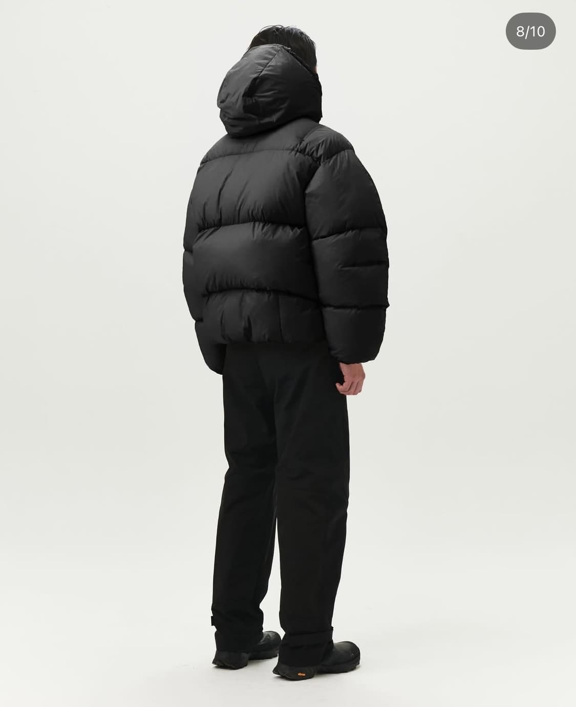 누마레 ee MENS DOWN PARKA BLACK  상품이미지2