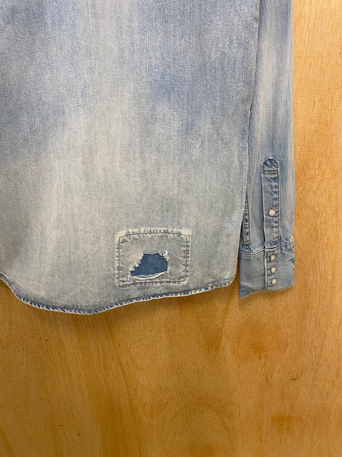 JACK ROSE repair denim western shirts 상품이미지7