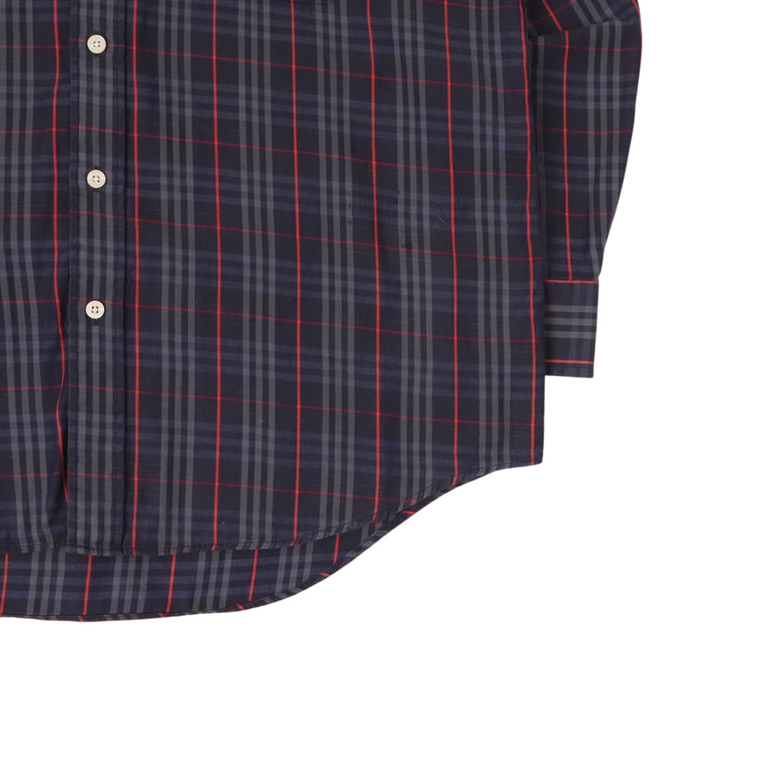 버버리 네이비 노바체크 셔츠 상품이미지4