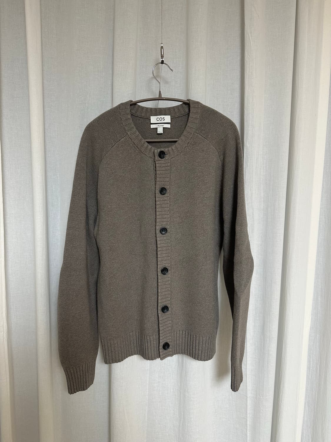 COS cardigan beige (M) 상품이미지1