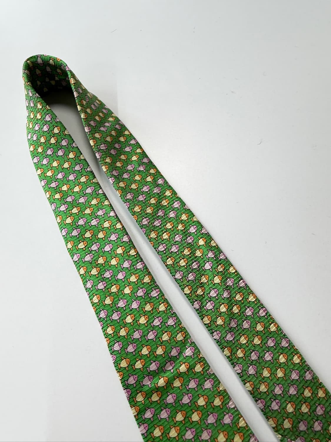 빈티지 패턴 실크 넥타이 8.9cm 상품이미지6