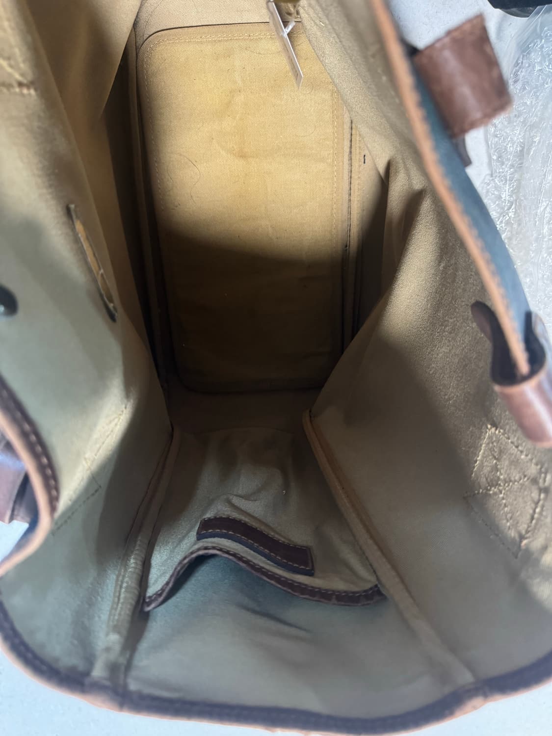 90~00s 폴로 랄프로렌 빈티지 타탄 체크 토트백 상품이미지3