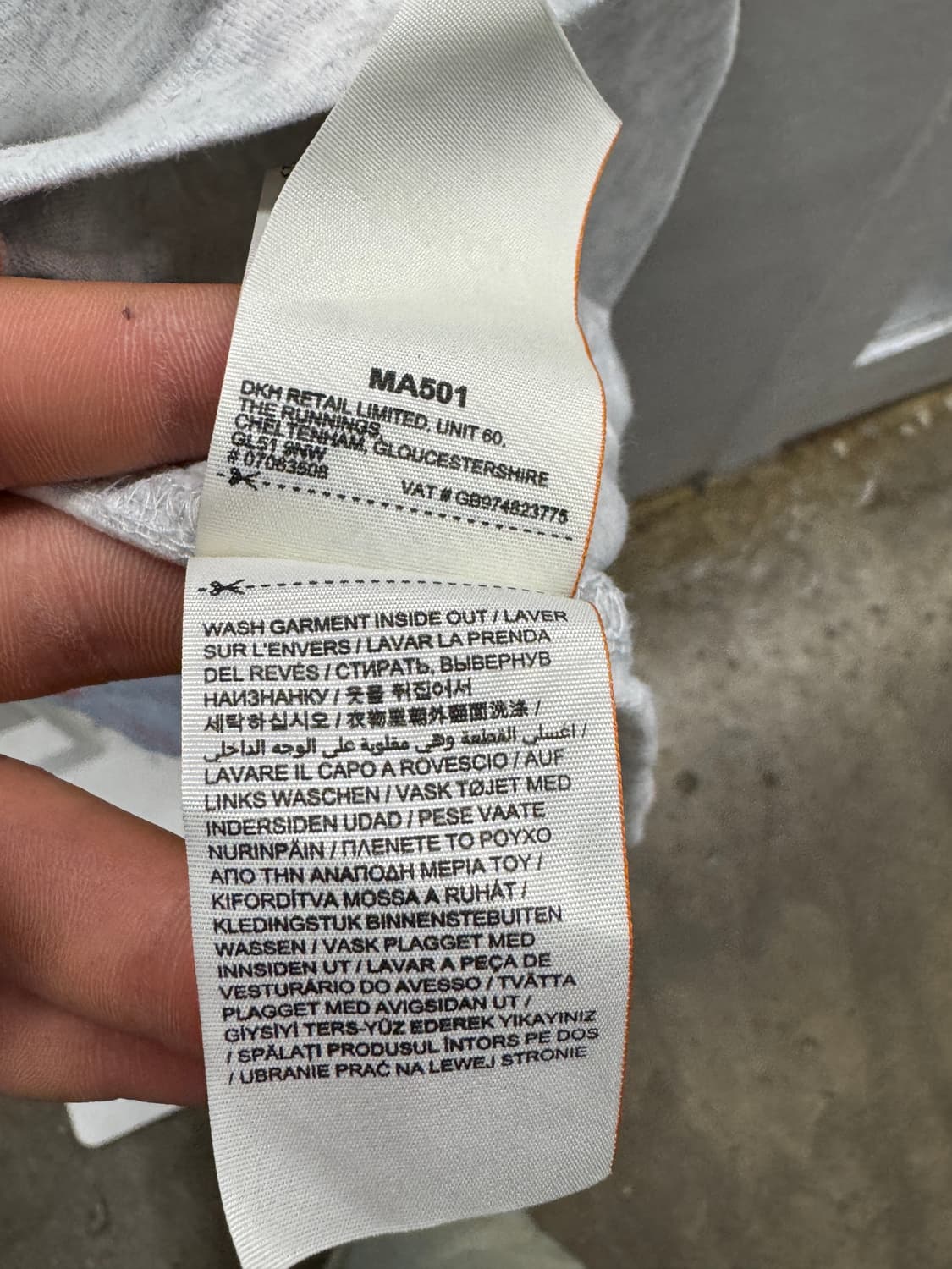 수퍼드라이 그레이 반팔 티셔츠 XL 상품이미지7