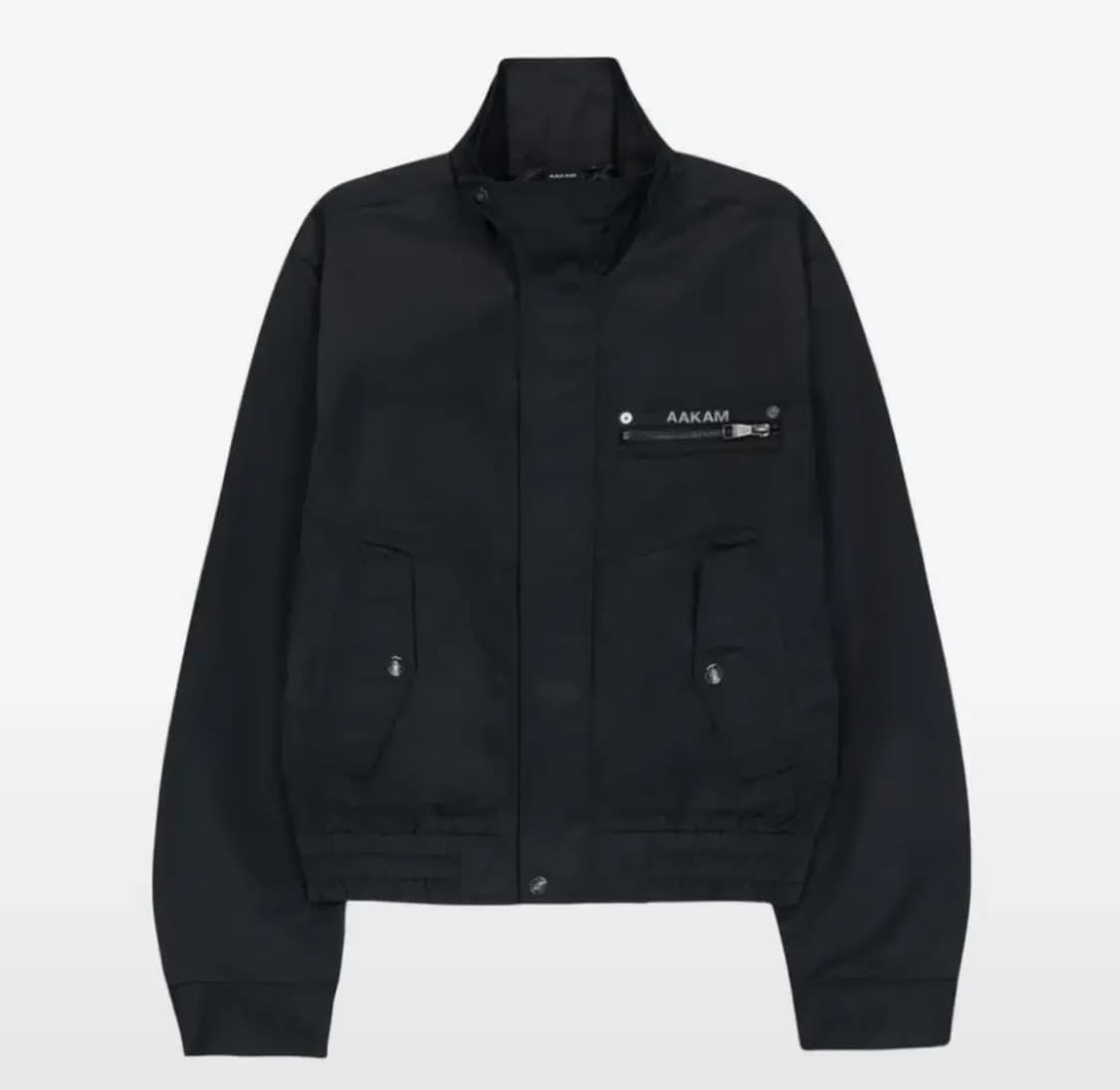 아캄 하이넥버튼 자켓 상품이미지1