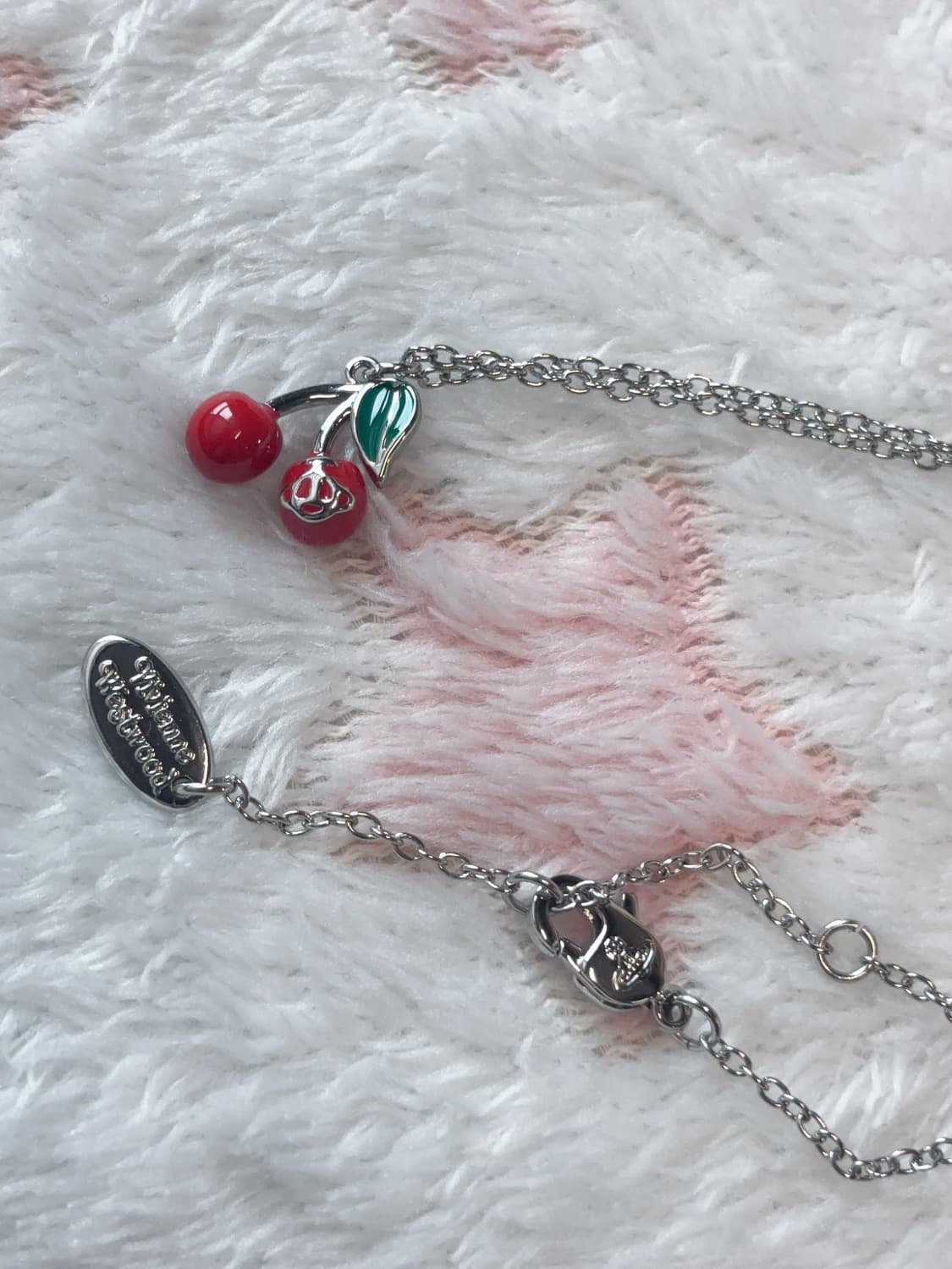 비비안웨스트우드 목걸이 미스티 체리 발렌타인 목걸이 펜던트 빈티지 상품이미지1