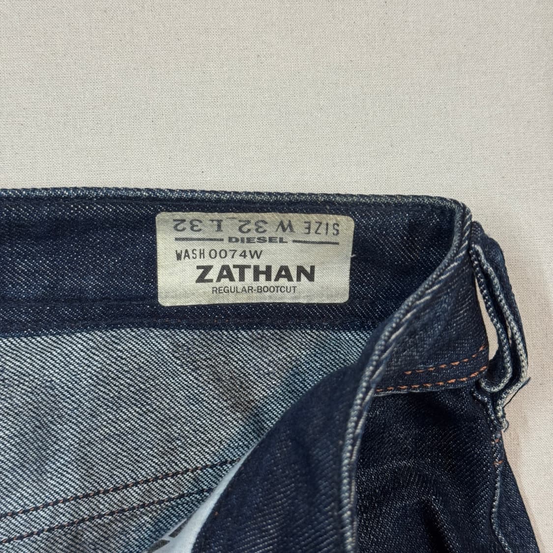 34inch) 디젤 DIESEL 웨스턴 부츠컷 데님 청바지 상품이미지9
