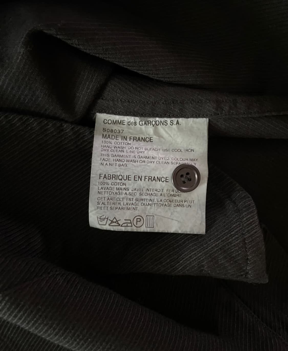 Comme Des Garcons Shirt Jacket 상품이미지3