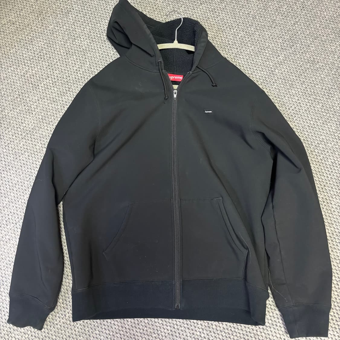 슈프림 윈드스토퍼 집업 후드 블랙 상품이미지6