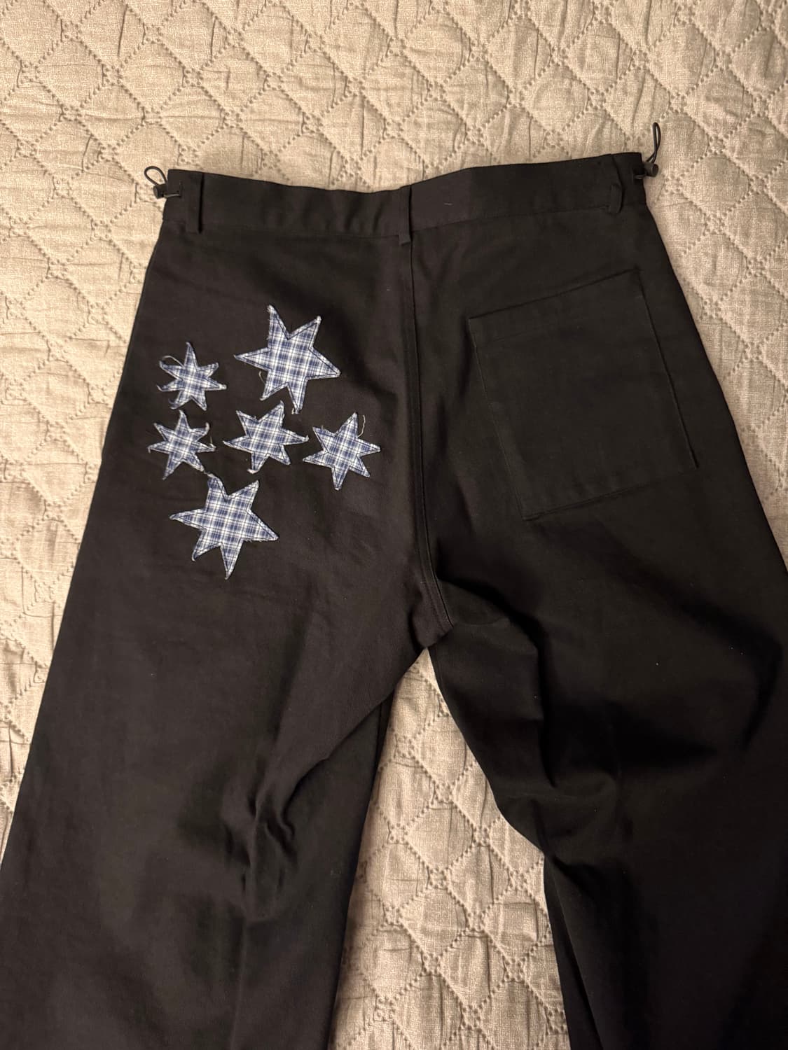 탄산마그네슘 스타 아플리케 팬츠 상품이미지3