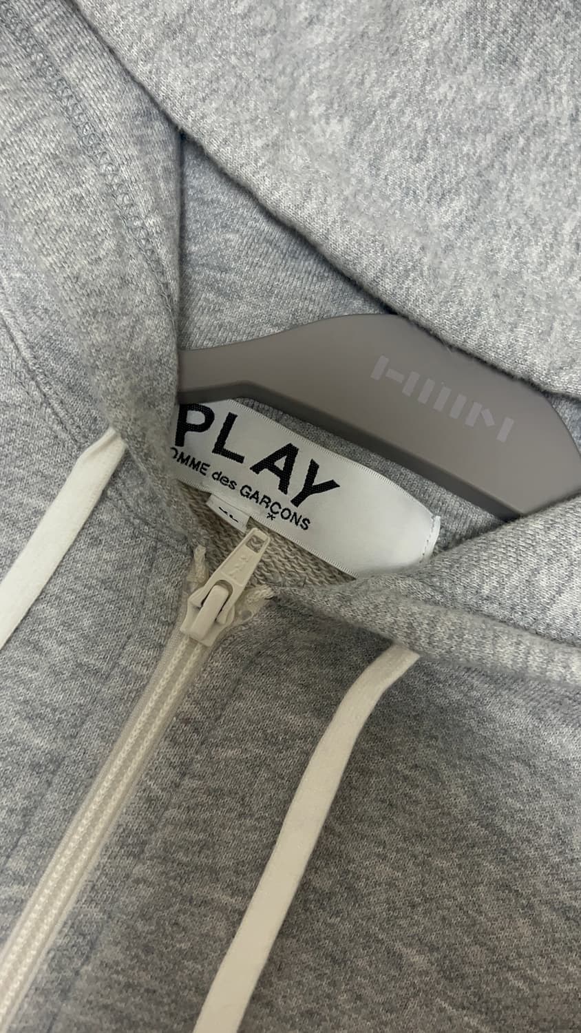 정품 꼼데가르송 후드집업 상품이미지5