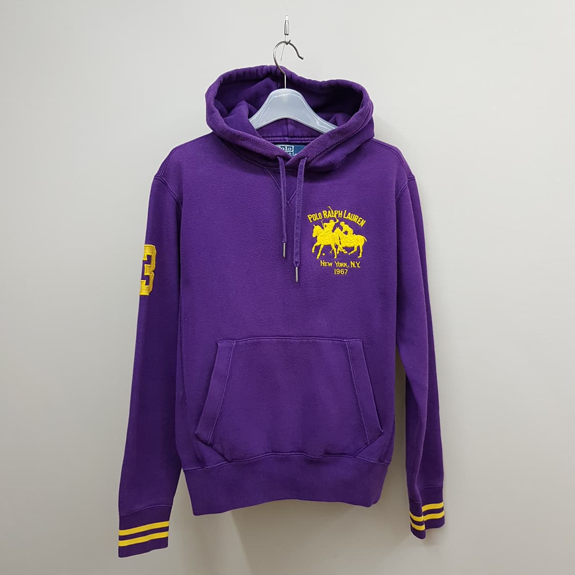 폴로 랄프로렌 빅로고 기모 후드티 S사이즈 상품이미지1