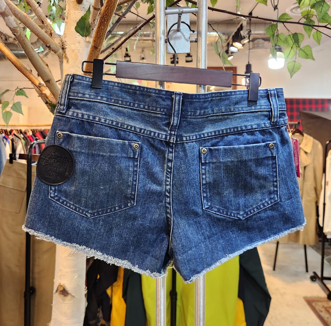 새제품 STUSSY 스투시 제펜 데님 반바지 상품이미지5