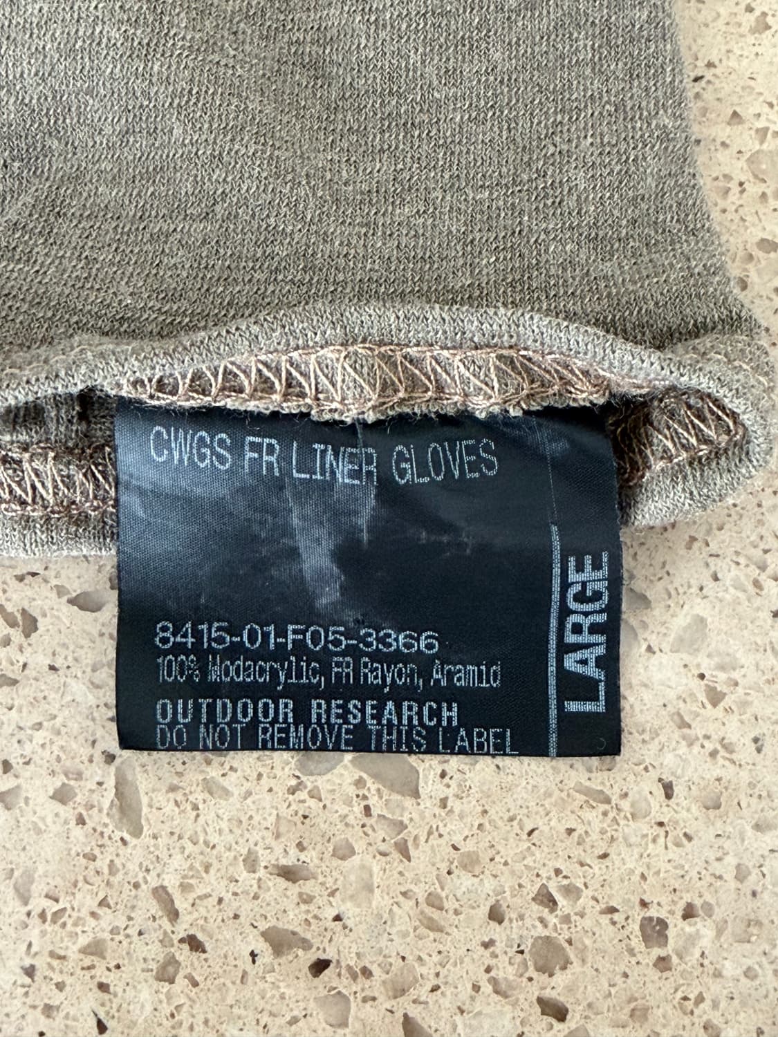 아웃도어리서치 CWGS FR 라이너 장갑 상품이미지2