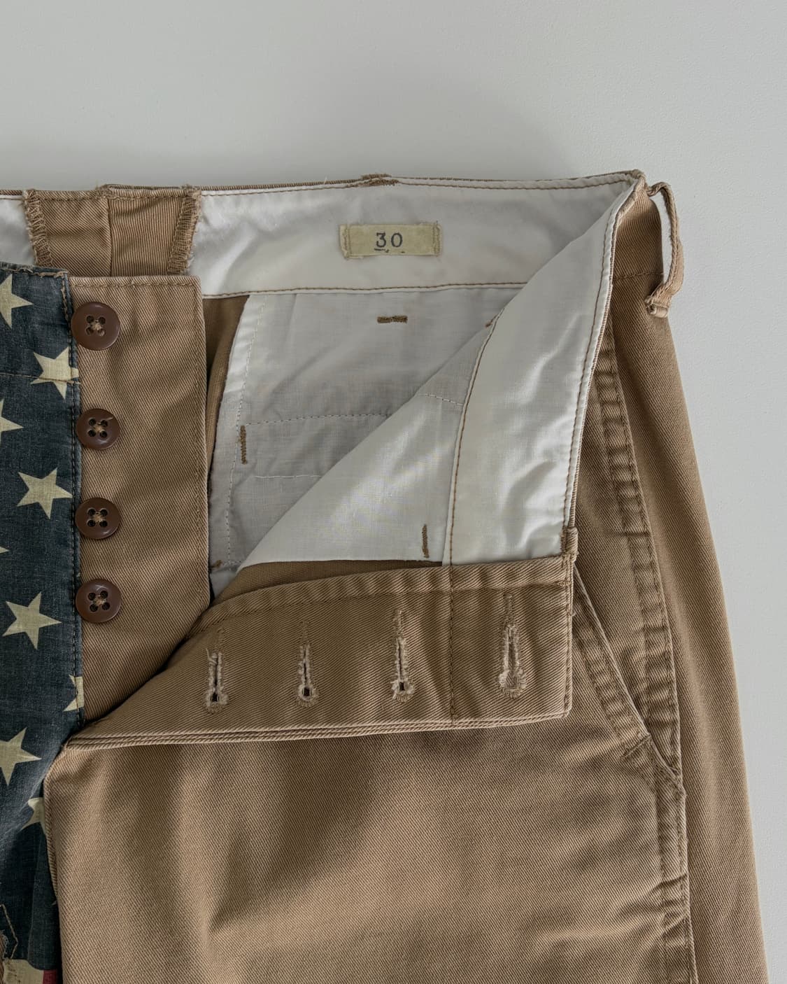 [30인치]폴로 데님앤서플라이 성조기 하프 팬츠 상품이미지6