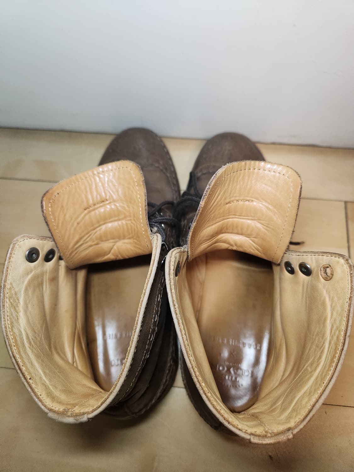 더 클락션(The Klaxon) 윙팁 브로그 부츠 (260) 상품이미지3