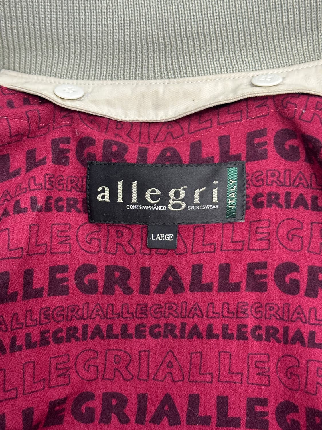 90s Allegri 봄버 자켓 L 상품이미지8