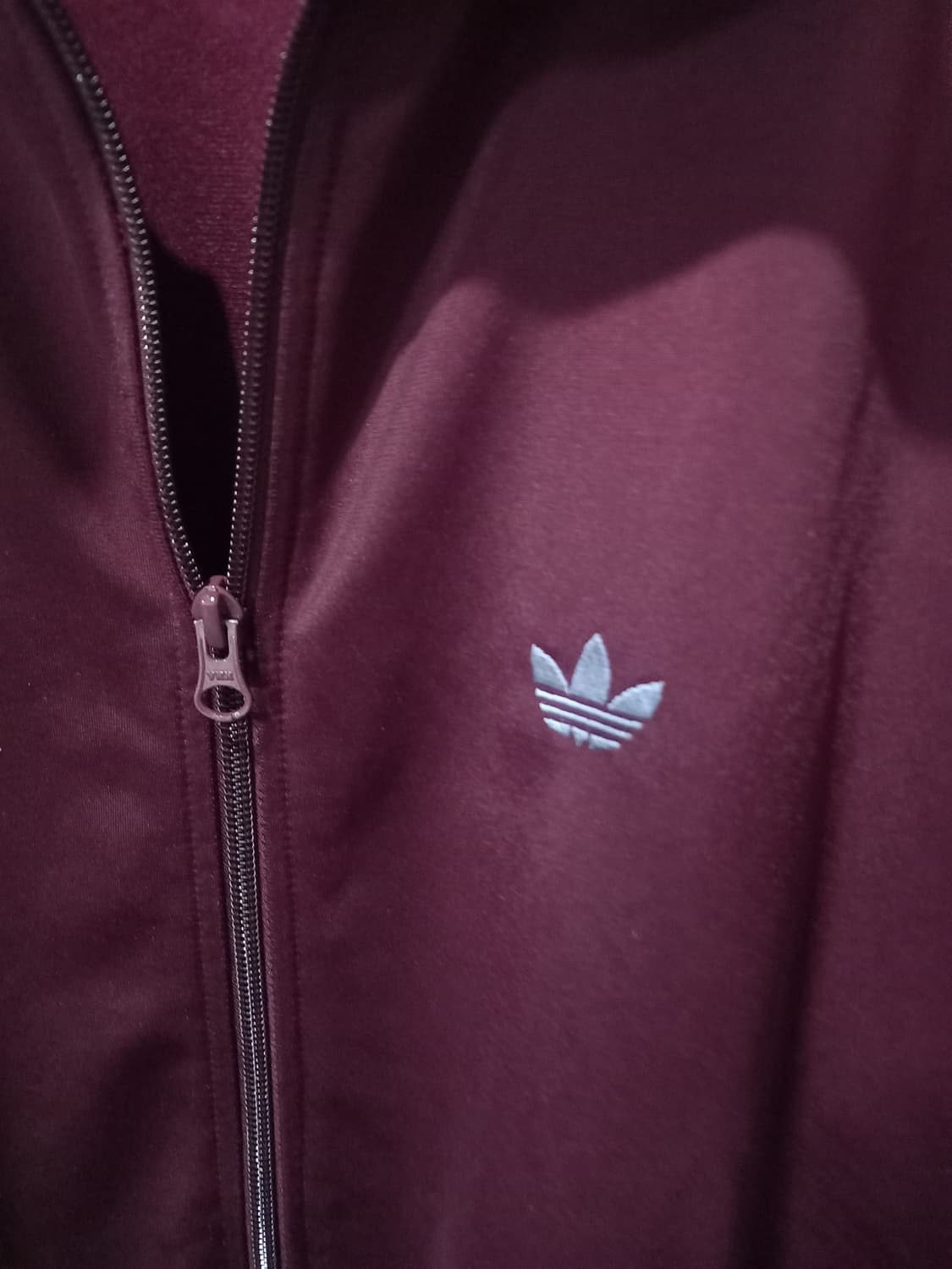 아디다스 BB트랙탑 마룬 와인 버건디 저지 져지집업 90/S 상품이미지3