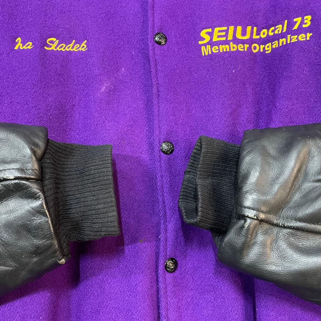 Maple Varsity jacket Made Usa 상품이미지8