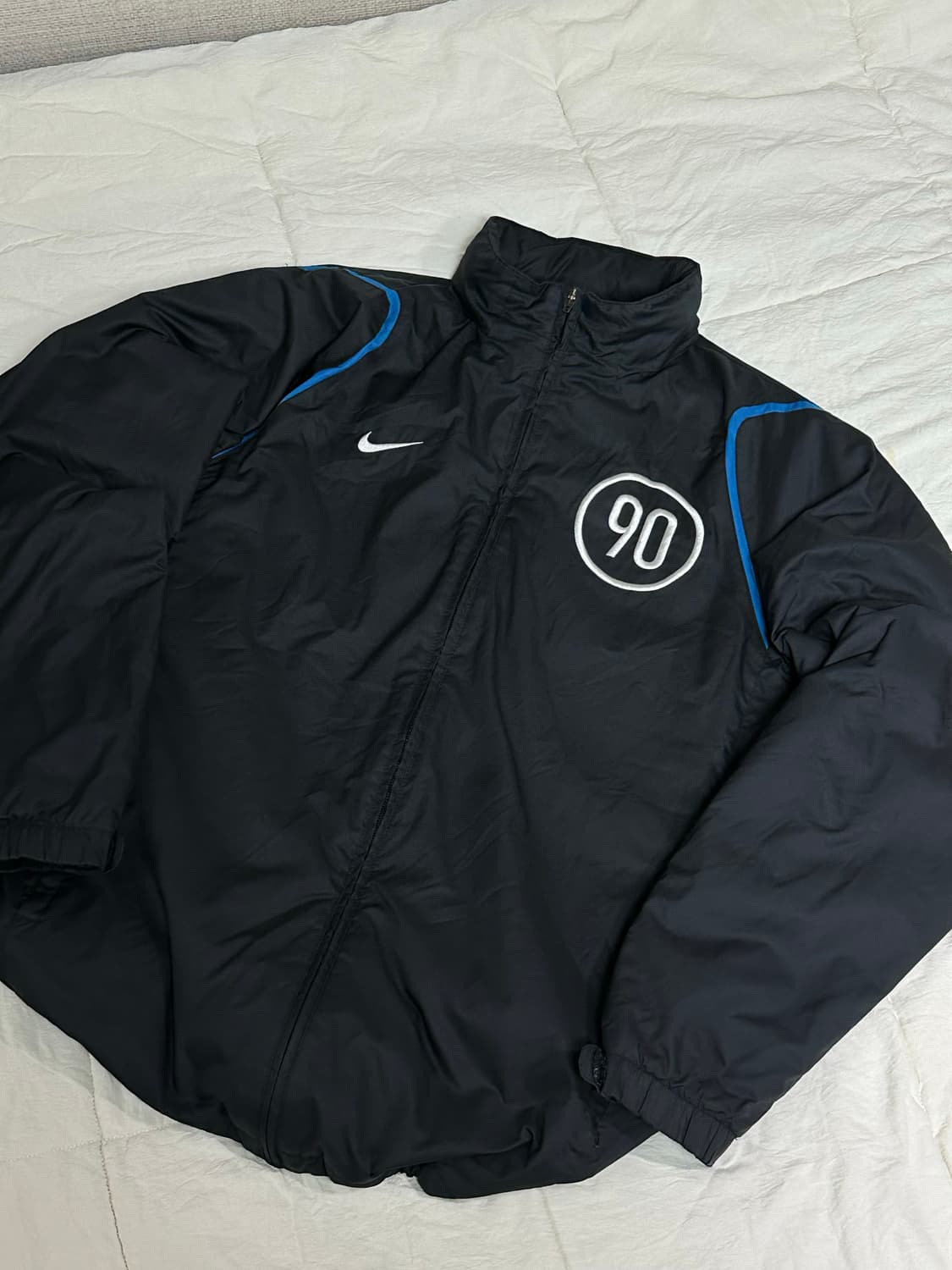 나이키 토탈90 파카 패딩바람막이 축구 유산소 라지  상품이미지1